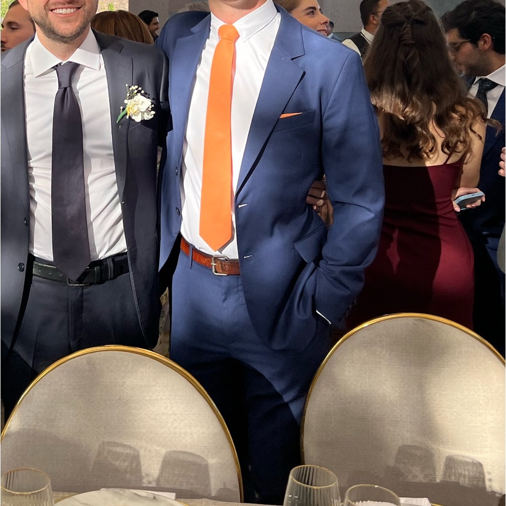 Blue Zara Suit